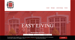Desktop Screenshot of easy-living.be